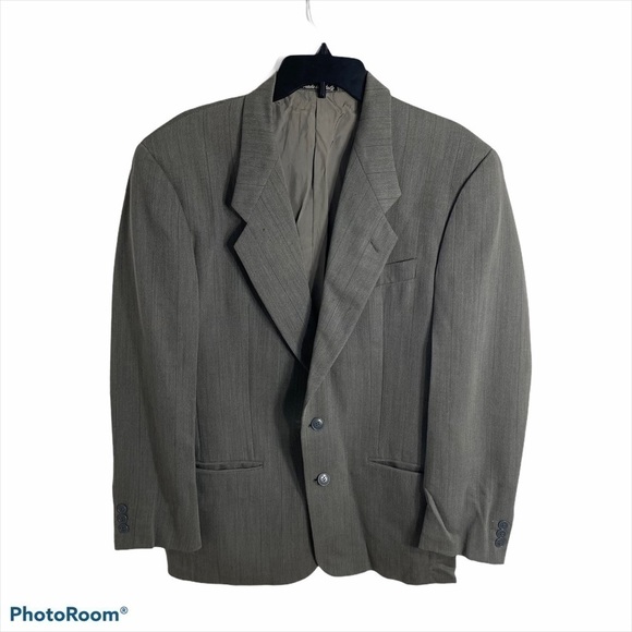 Giorgio Armani Gray Blazer Men’s Made in Italy